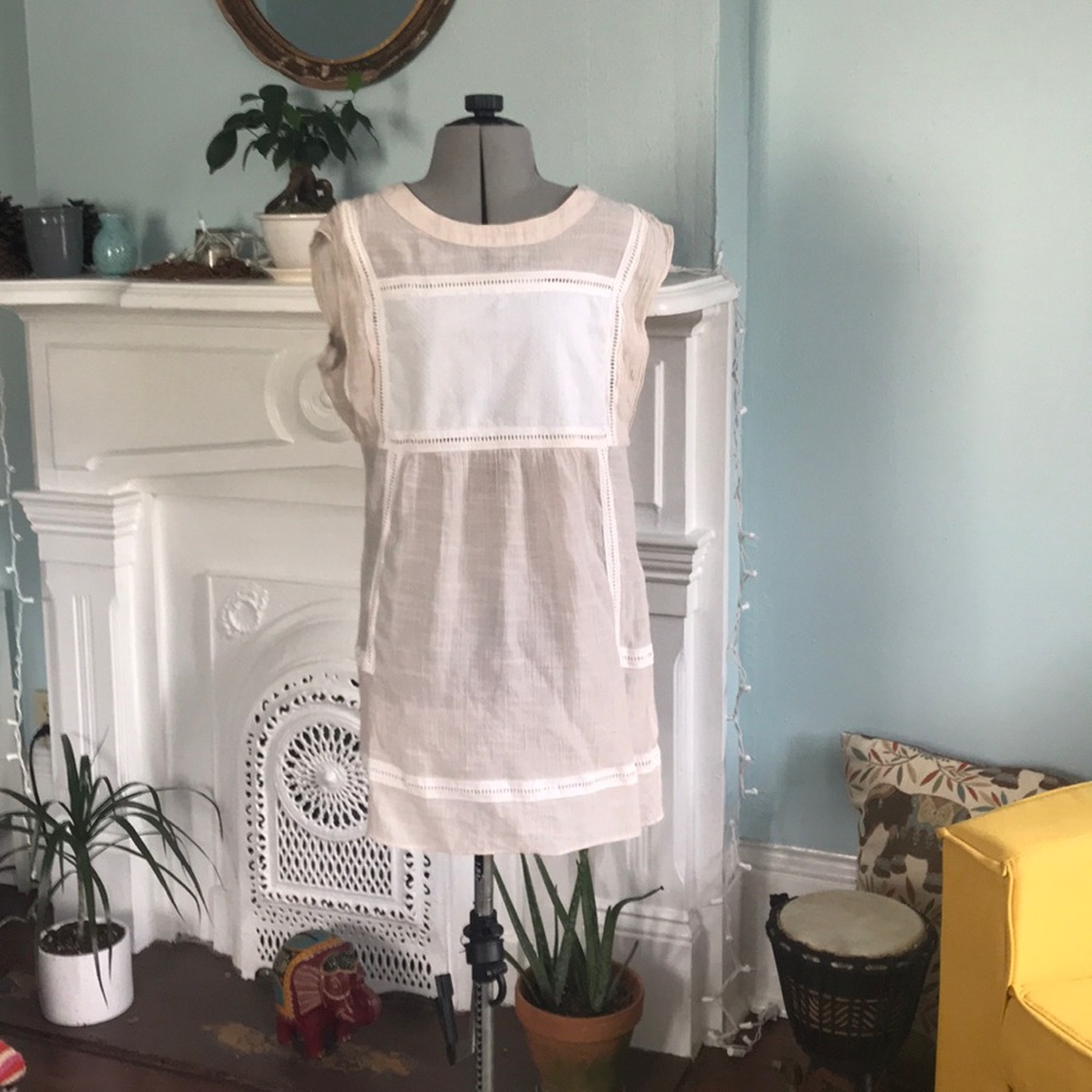 Sheer mini dress